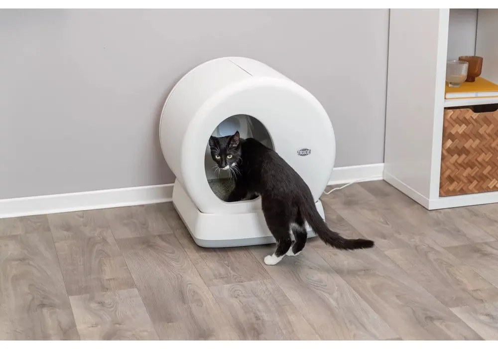Biała kuweta samoczyszcząca 55,5x53 cm Trixie – Plaček Pet Products