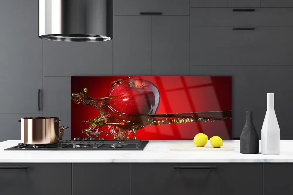 Panel Kuchenny Soczyste Jabłko W Wodzie