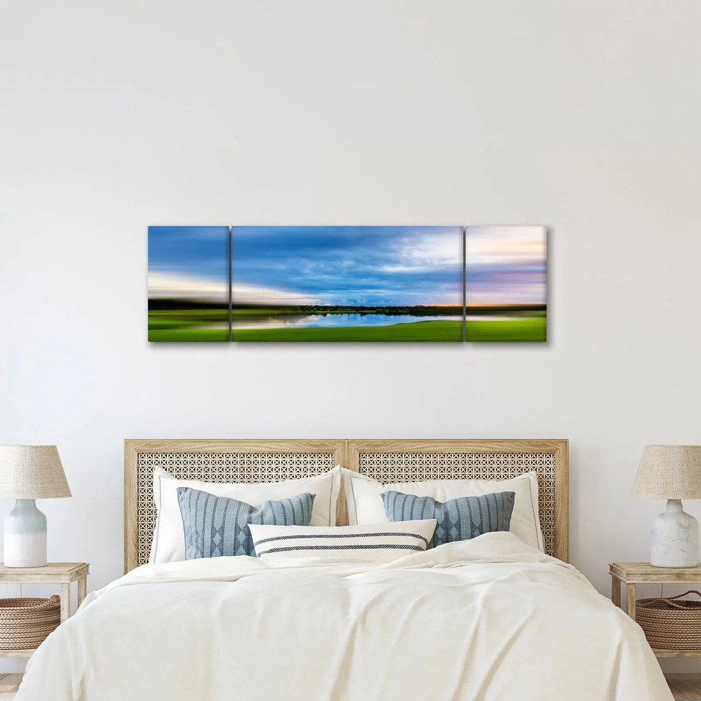 Obraz łąki (170x50 cm)