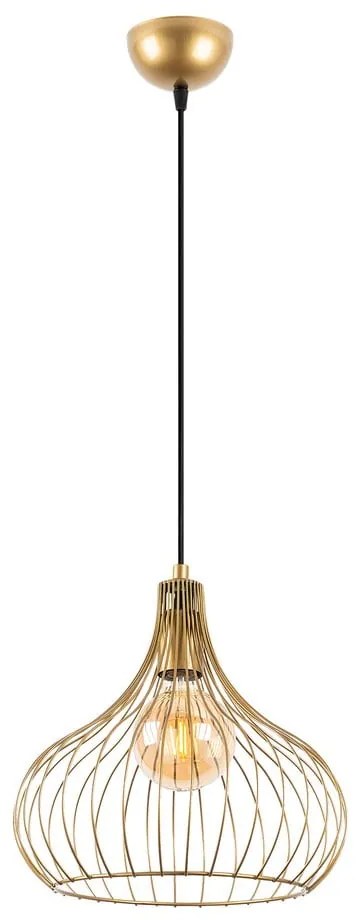 Lampa wisząca z metalowym kloszem ø 22 cm Teldemia – Opviq lights