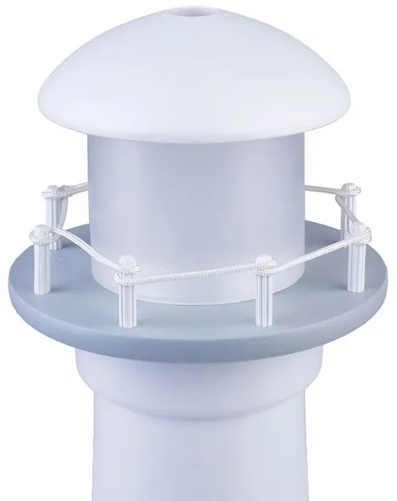 Biało-szara lampka nocna dziecięca LED latarnia - 5X S186 A2-L69