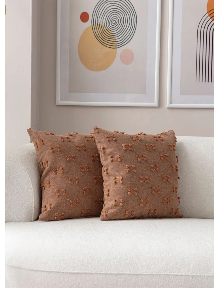 Poszewki na poduszki zestaw 2 szt. 43x43 cm Tuffet – Mioli Decor