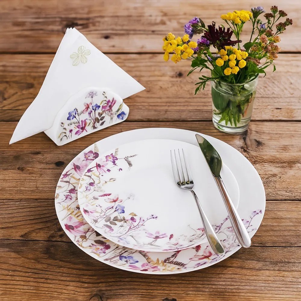 Porcelanowy zestaw talerzy 18 szt. Louka – Orion