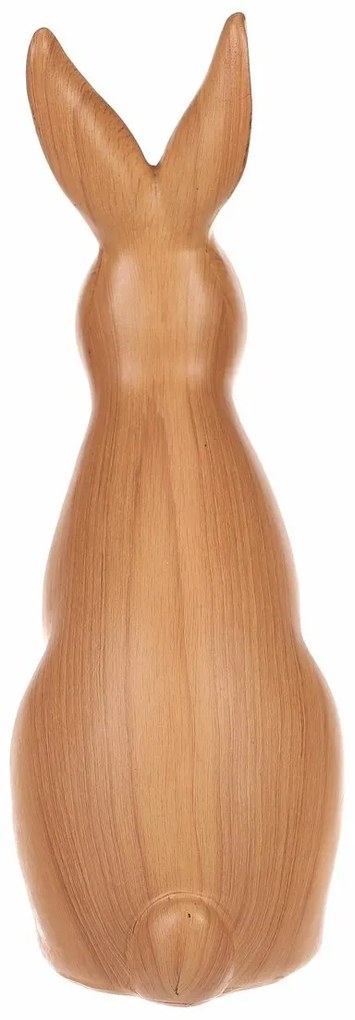 Dekoracja z żywicy poliestrowa Zając, dużafigurka, 12 x 7 x 21 cm