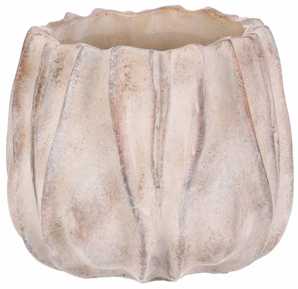 Betonowa donica na kwiaty S1, szara, 18 x 15 cm, 18 cm