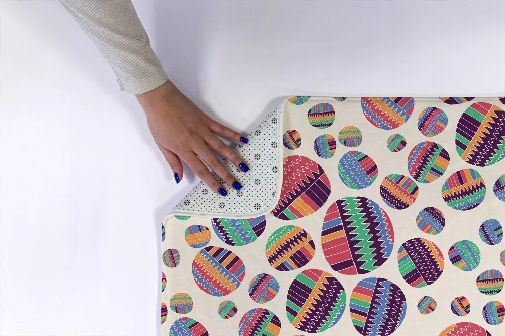 Dywanik łazienkowy Dywanik łazienkowy Kolorowe Kropki  Abstrakcja