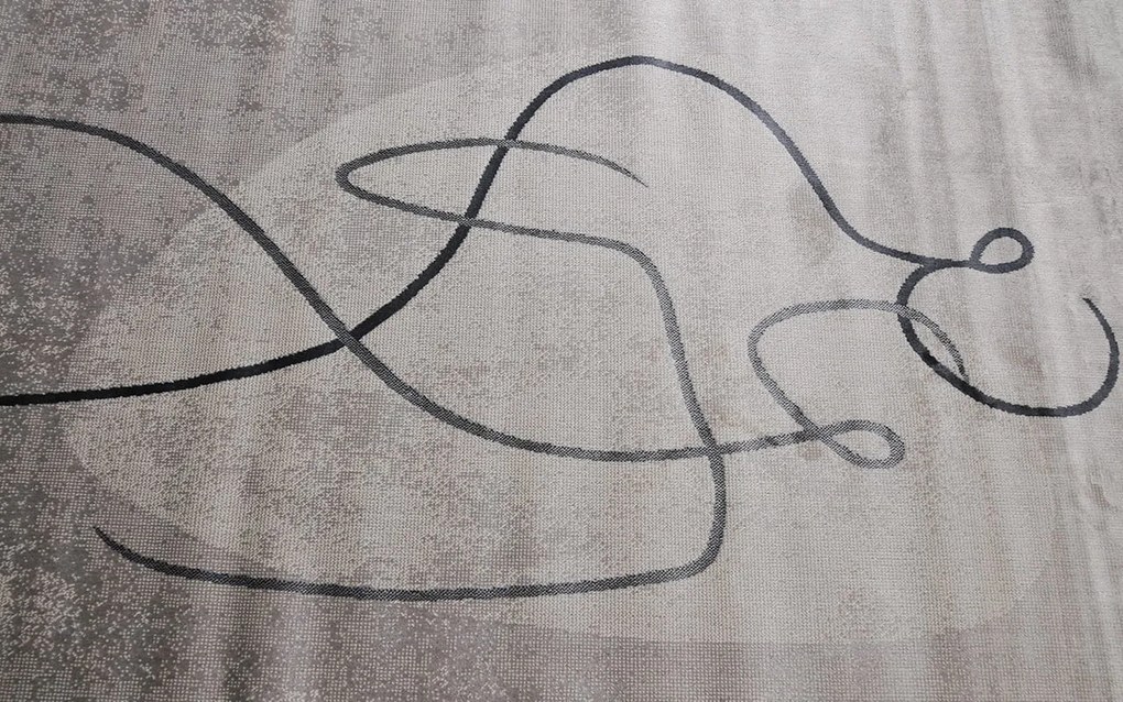 Dywan z wiskozy Alex impresja 100 cm x 140 cm