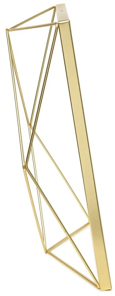 Metalowa ramka stojąca/ścienna w kolorze złota 25x30 cm Prisma – Umbra