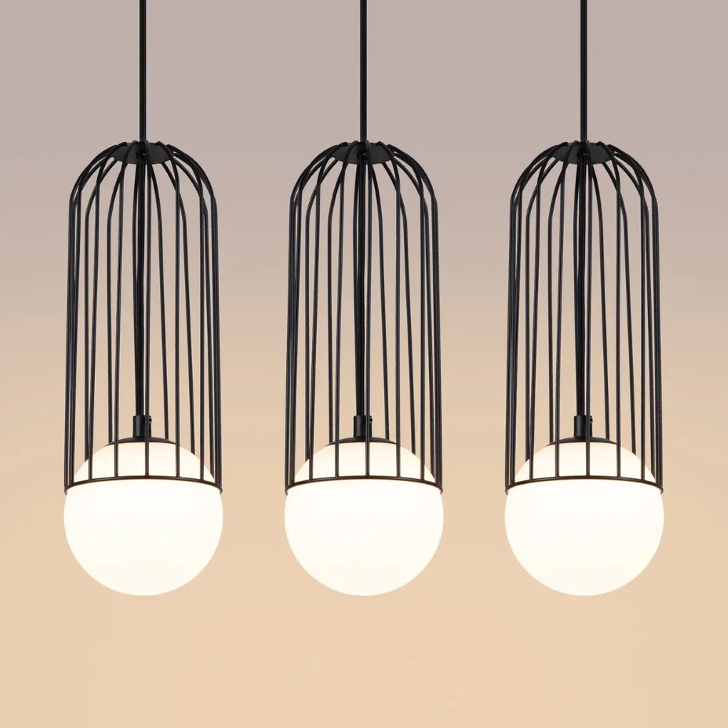 Listwa oświetlająca BRINA 3L czarna SOLLUX LIGHTING