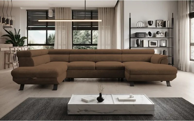 Narożnik RAVEN XL z funkcją spania WERSAL