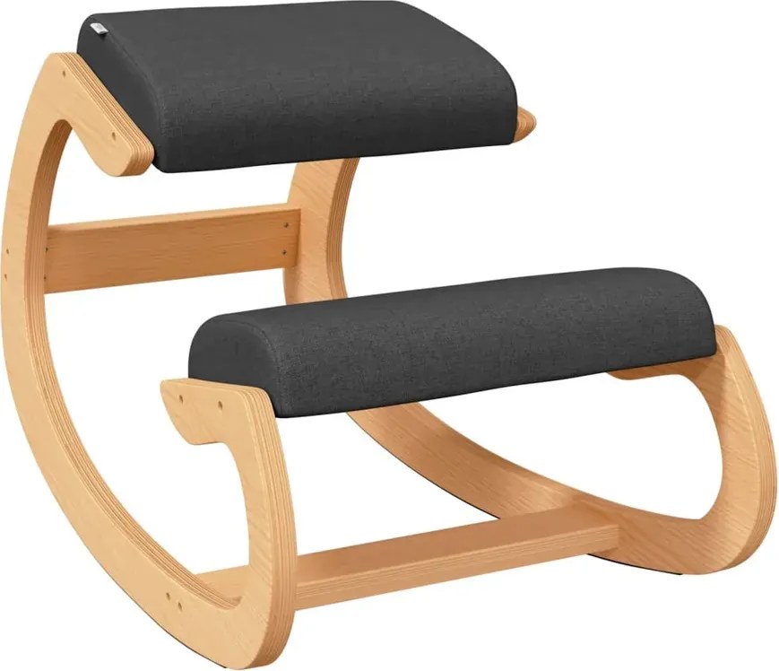 Ergonomiczny klękosiad z czarnym siedziskiem T5-R53
