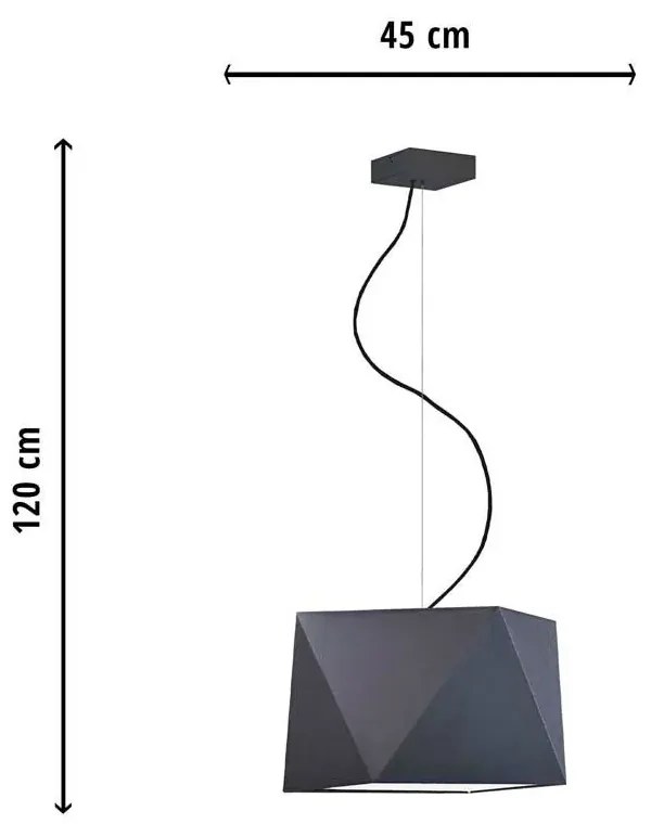 Lampa wisząca LED do salonu - EX282-Dals Puso 6X