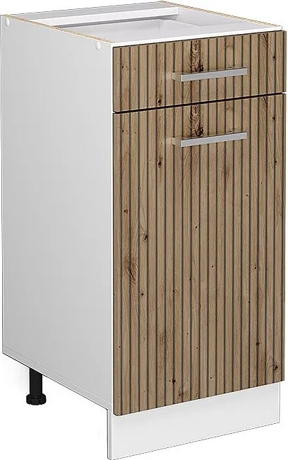 Szafka dolna do kuchni dąb rzemieślniczy 40x46x81.6 r-line