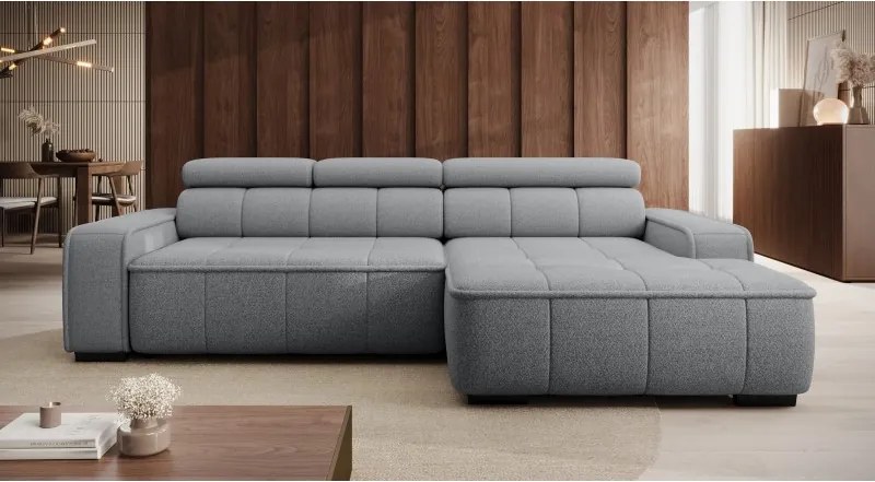 THIAGO S MINI z elektryczną regulacją siedziska Prawostronny w tkaninie SERENO 693 WERSAL