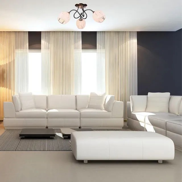 Złoty klasyczny żyrandol trzyramienny - A268 A1-S99