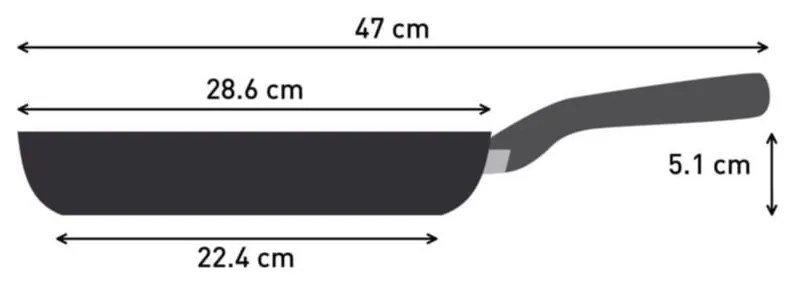 Patelnia ceramiczno-aluminiowa ø 28 cm Renew On – Tefal