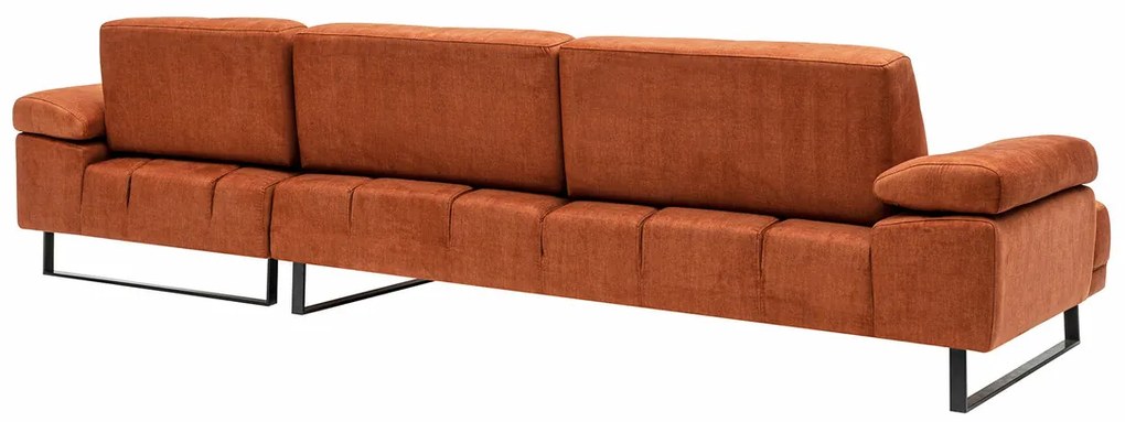 Narożnik Mustang Small Right Orange