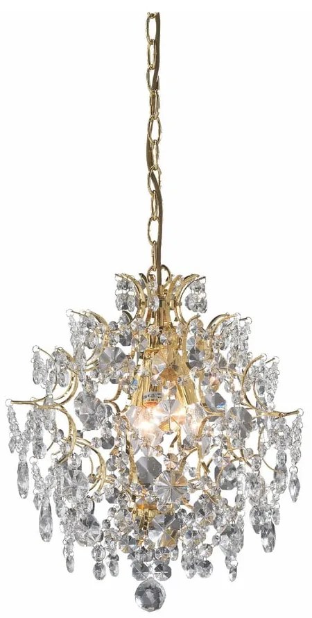 Lampa wisząca w kolorze złota Markslöjd Rosendal, ø 40 cm