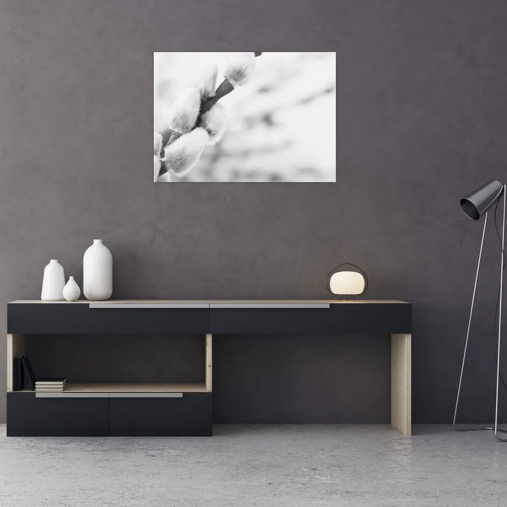 Obraz na szkle - Początek wiosny (70x50 cm)