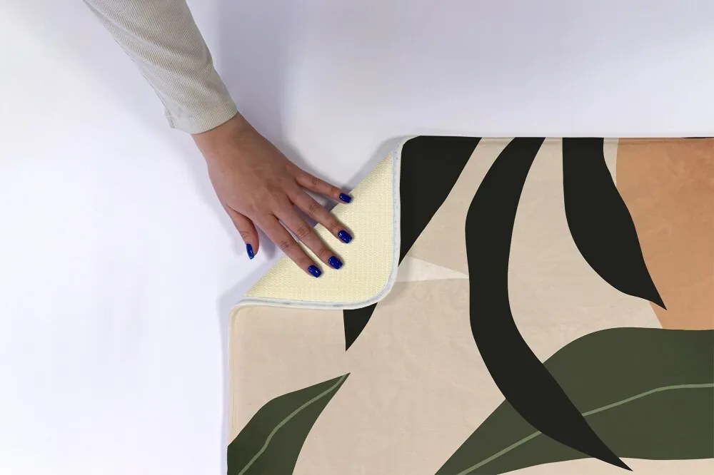 Dywanik pod prysznic Dywanik pod prysznic Tropikalna abstrakcja