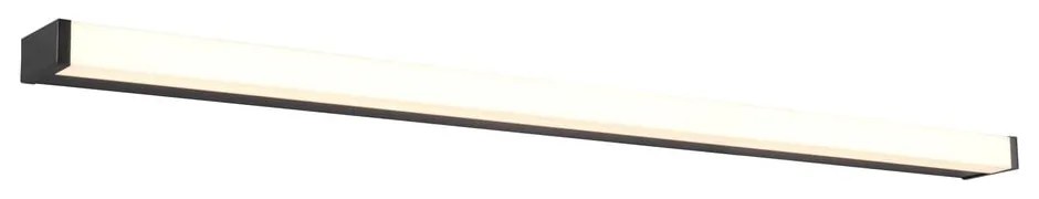 Kinkiet LED w kolorze matowej czerni (dł. 120 cm) Fabio – Trio