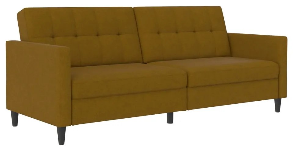 Żółta rozkładana sofa 82 cm Hartford – Støraa