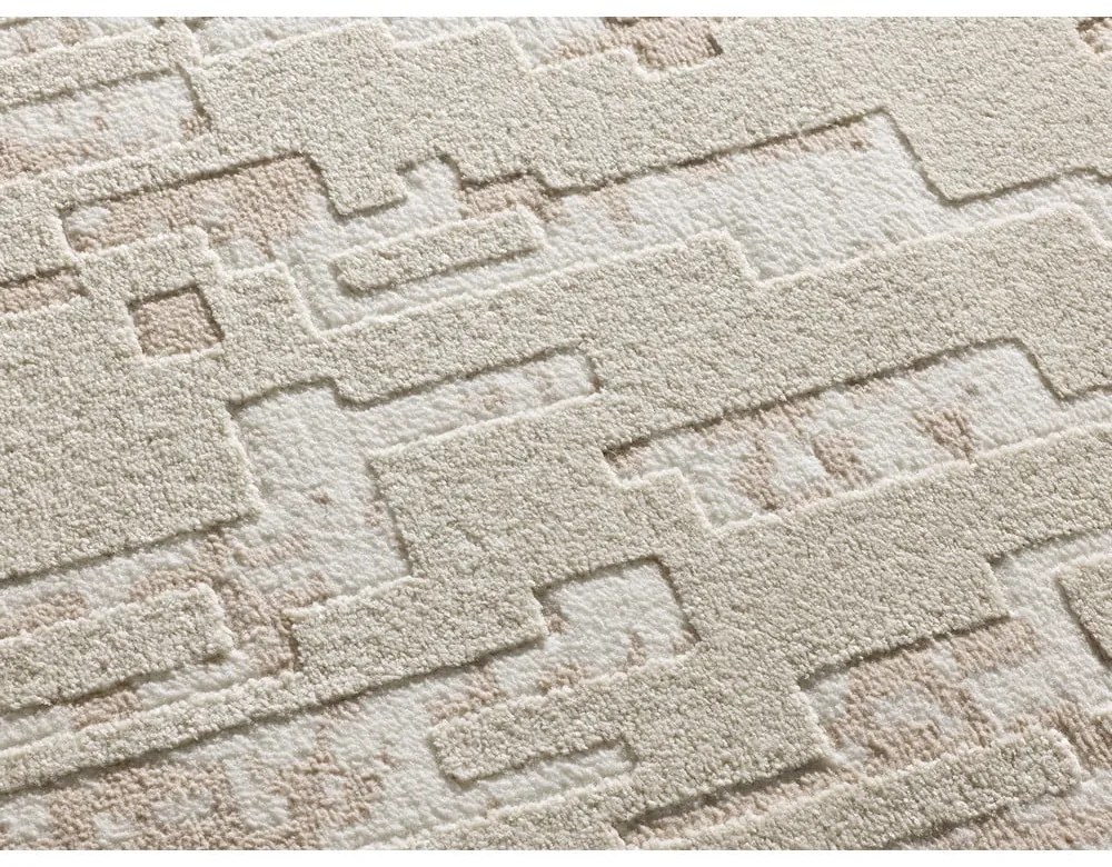 Kremowy dywan 133x190 cm Baresa – Universal