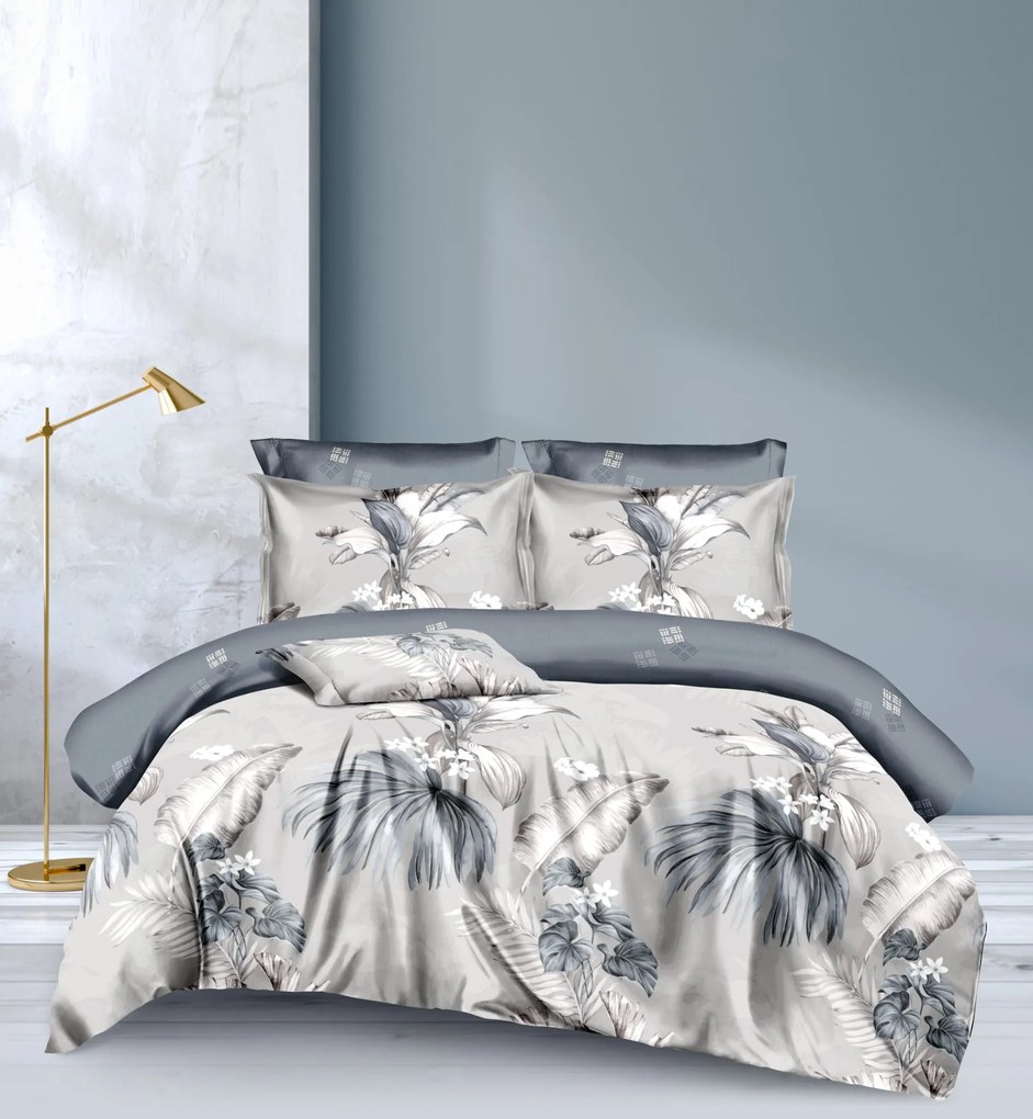 PrzytulneMieszkanie.pl PrzytulneMieszkanie.pl Dwustronna pościel DUO SENSE CALYRA wzorzysta + poszewka na poduszkę 40x50 cm GRATIS Rozmiar pościeli: 70 x 90 cm | 140 x 200 cm