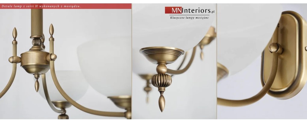Lampa sufitowa mosiężna H-S1AD