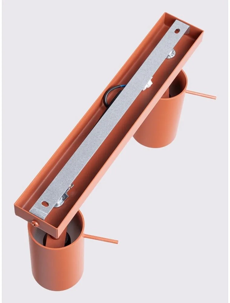 Ceglasta lampa punktowa 6x30 cm Etna – Sollux