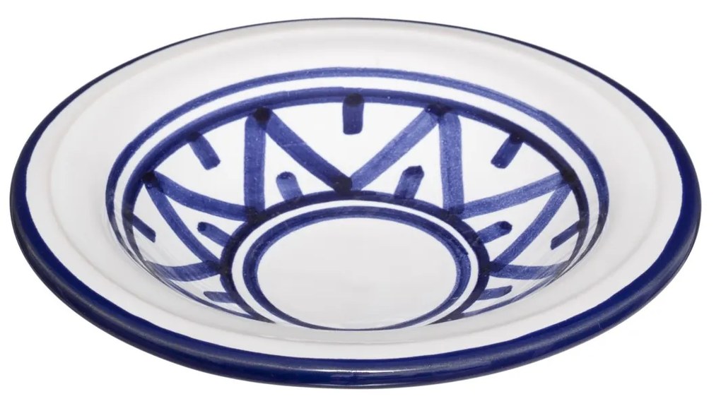 Spodek porcelanowy SOHAN ze wzorem