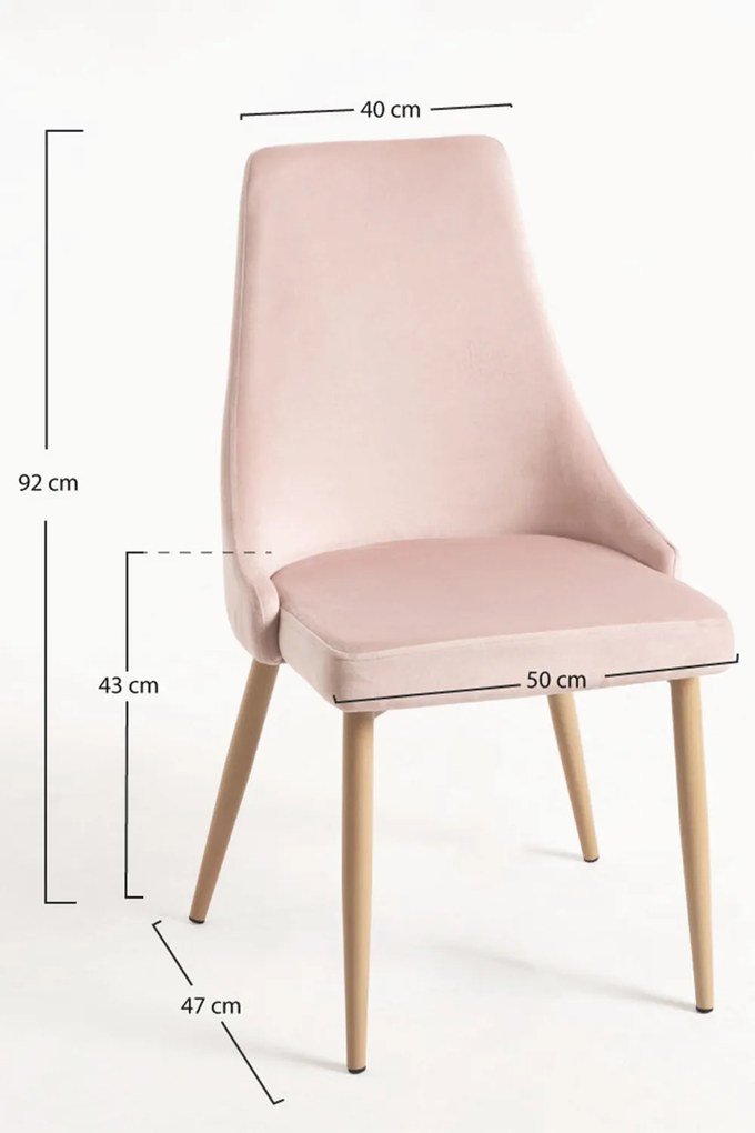 Zestaw 4 Krzese Stoik Wood