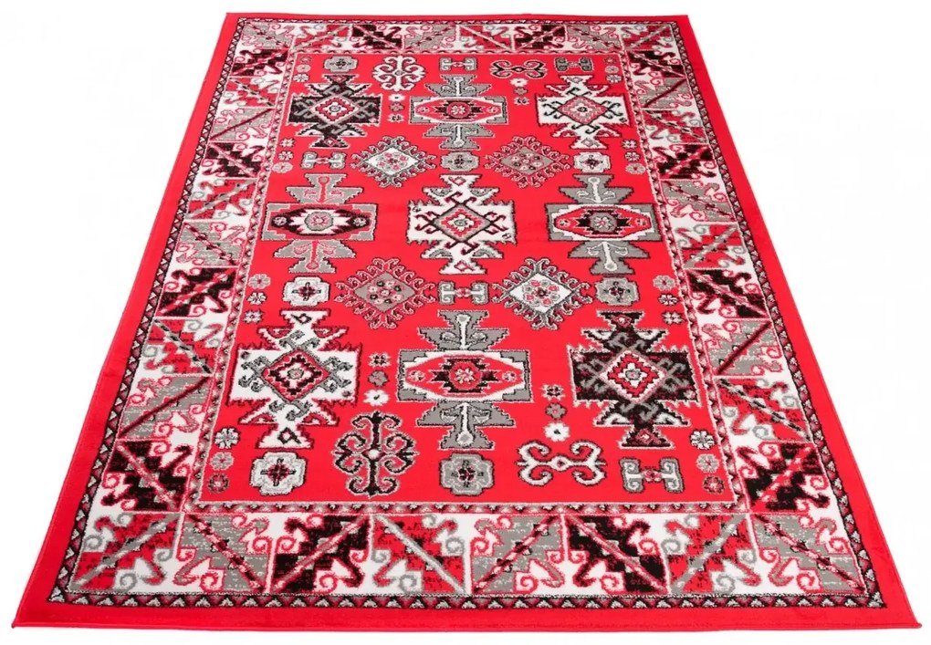 Czerwony dywan rustykalny W5-S99