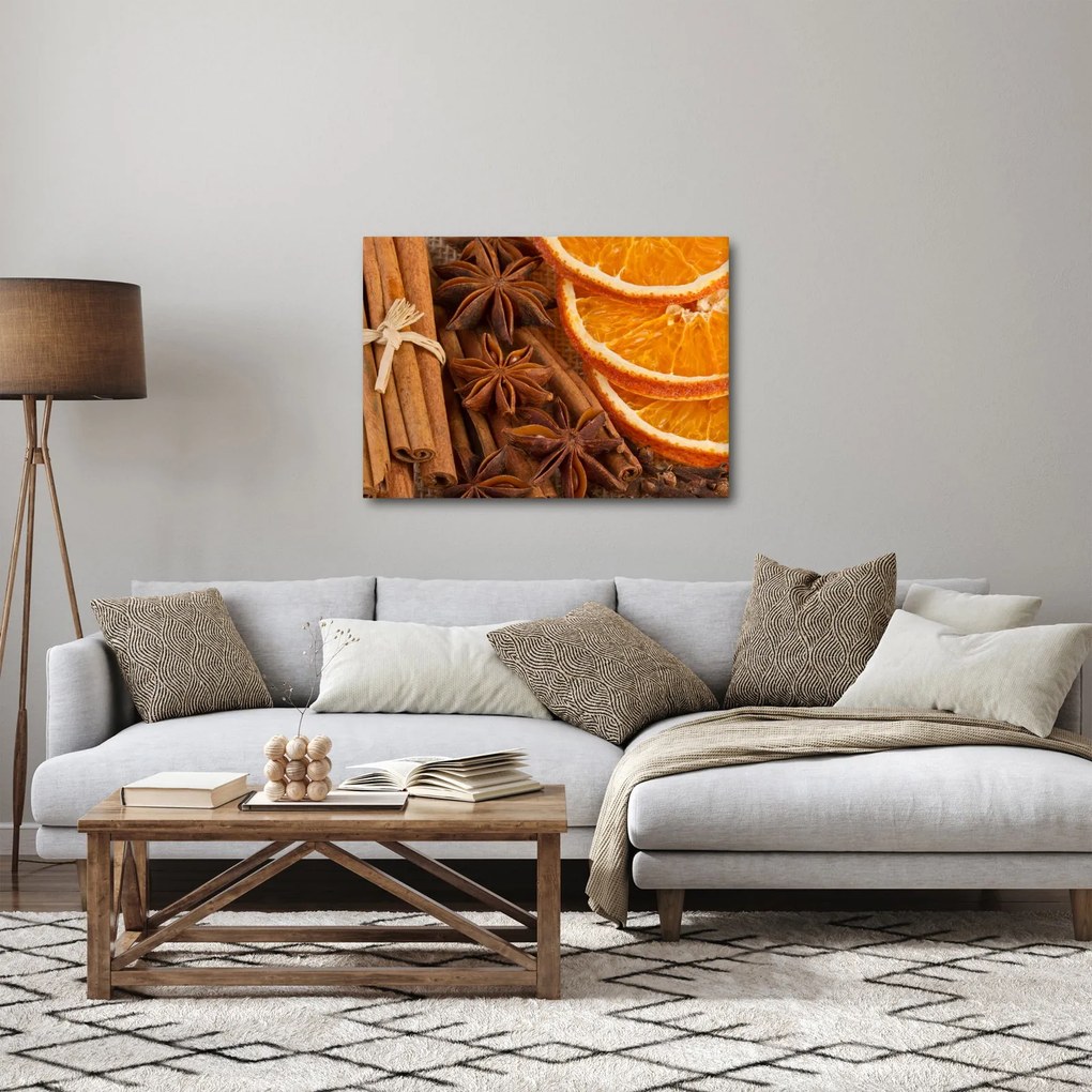 Obraz - Pachnące przyprawy (70x50 cm)