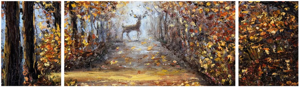 Obraz - Duch lasu (170x50 cm)
