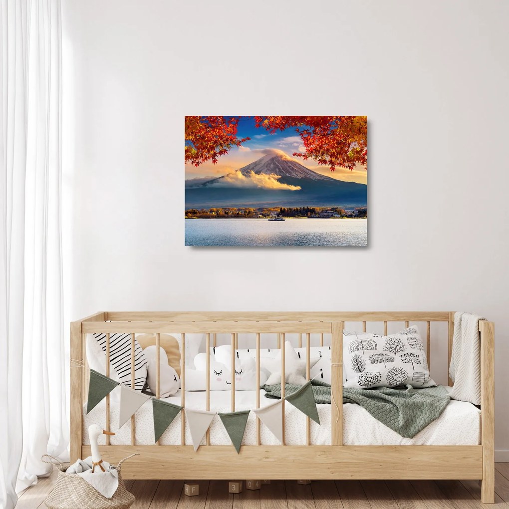 Obraz na szkle - Japonia, Góra Fuji (70x50 cm)