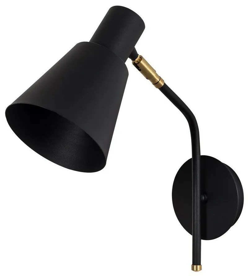Kinkiet lampa ścienna Sivani - MR-664, czarny/złoty