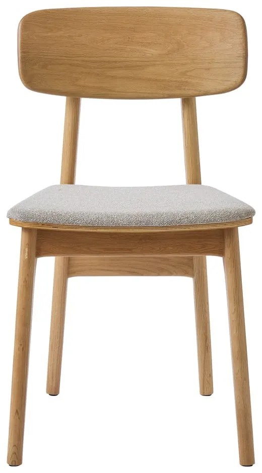 Beżowo-naturalne krzesło Livo – Unique Furniture