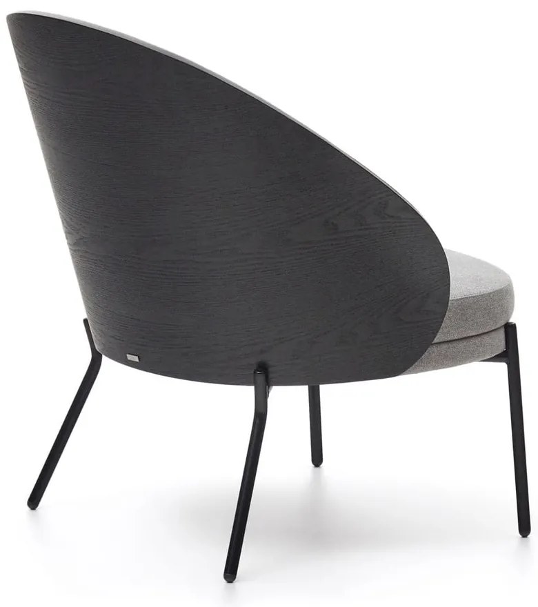 Szary fotel Eamy – Kave Home