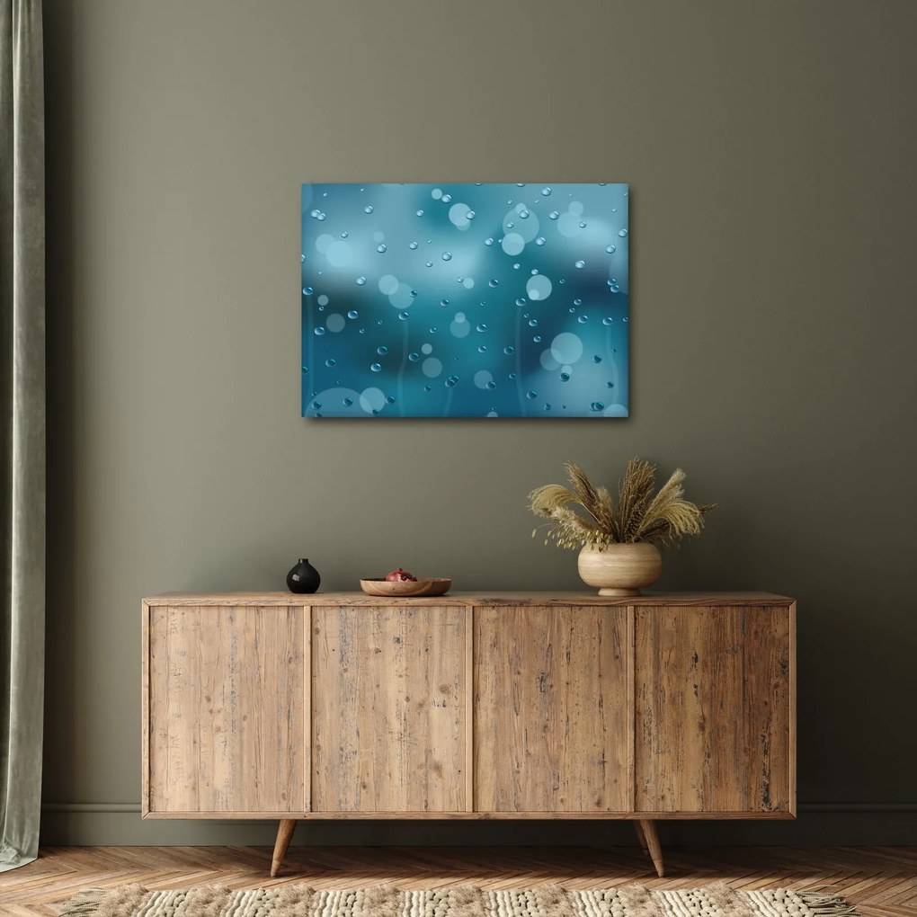 Obraz kropelek (70x50 cm)