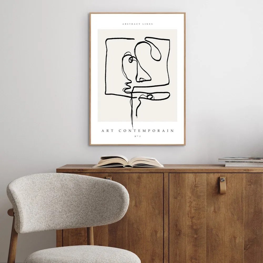 Obraz 70x100 cm Art Contemporain – Malerifabrikken