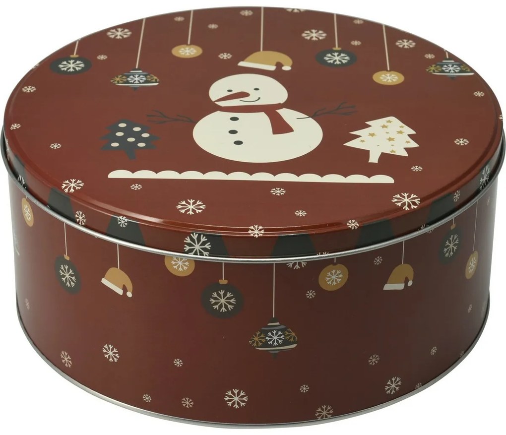 Świąteczne pudełko na ciastka i pierniki, Boże Narodzenie, zestaw 3 szt.