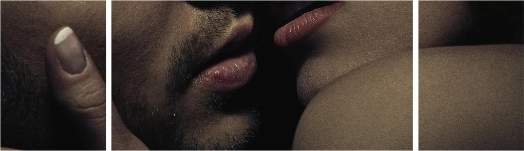 Obraz - Pocałunek (170x50 cm)