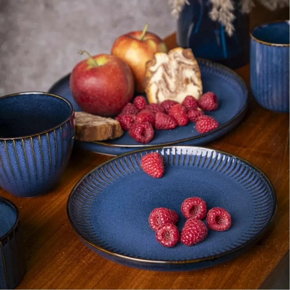 Altom Zestaw 2 talerzy deserowych Reactive Stripes 20,5 cm