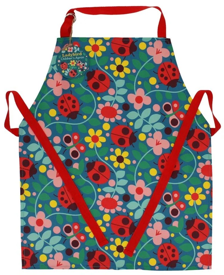 Bawełniany fartuszek dziecięcy Ladybird – Rex London