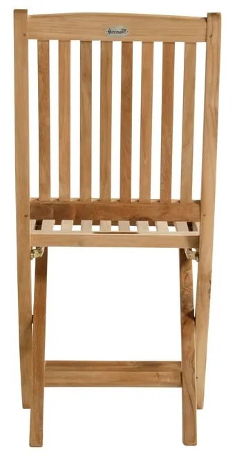 Drewniane krzesło ogrodowe w naturalnym kolorze Langli – Hartman