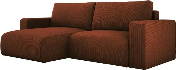 Narożnik wolnostojący CARL Lewy w tkaninie POSO 039