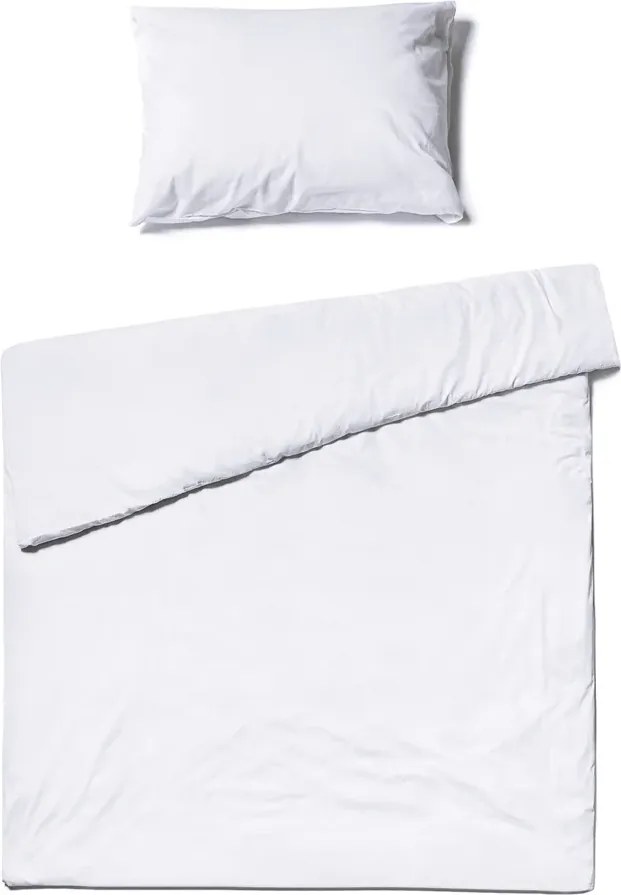 PrzytulneMieszkanie.pl PrzytulneMieszkanie.pl Bawełniana pościel CALMORA biała Rozmiar pościeli: 2 szt 70 x 90 cm | 200 x 200 cm