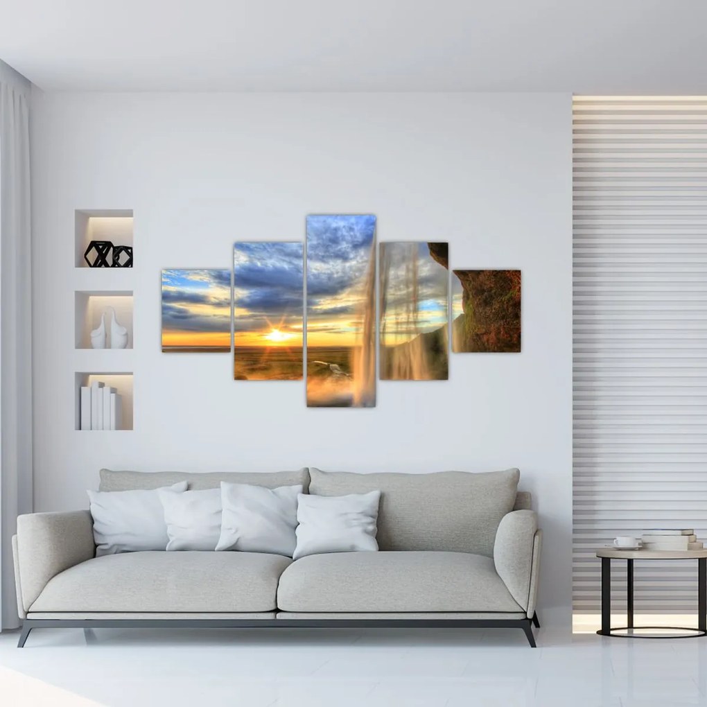 Obraz - Wodospad (125x70 cm)