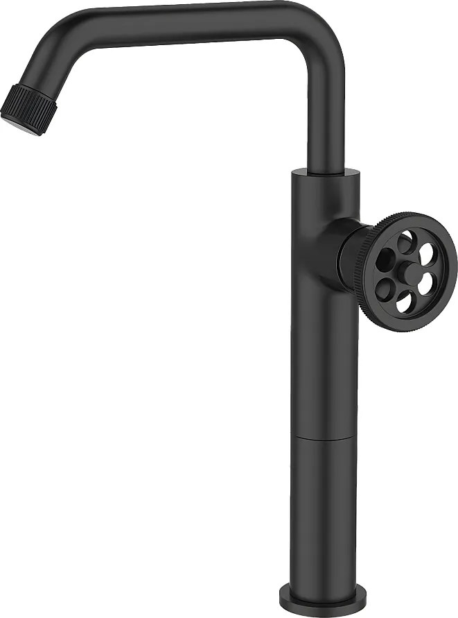 Indus bateria umywalkowa wysoki wykonanie czarny - Essebagno